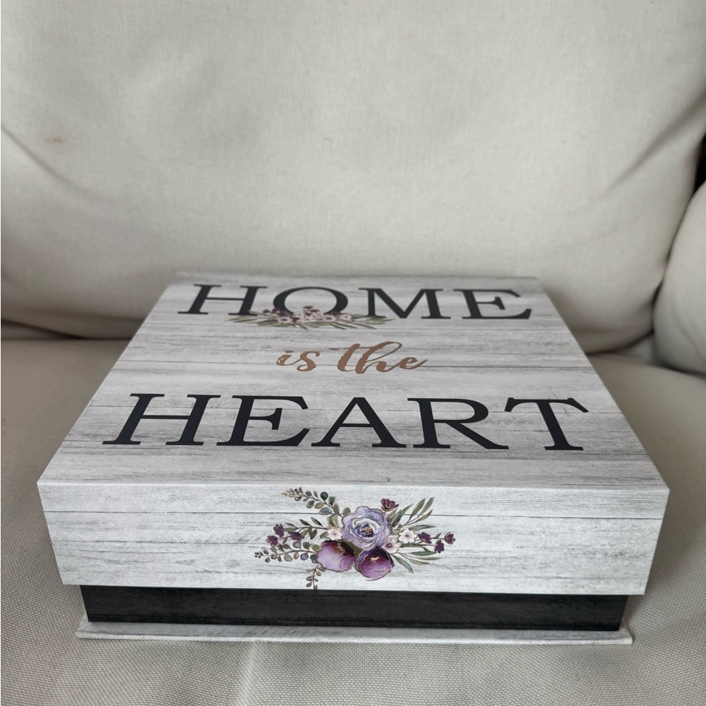 Home is the Heart Client Realtor new homeowner gift box